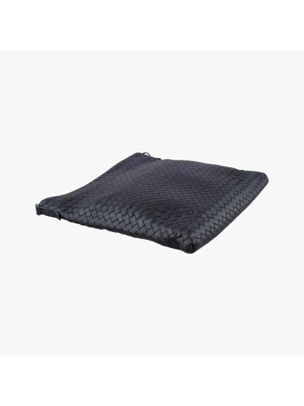 Bottega Veneta Intrecciato Black Lambskin Tote